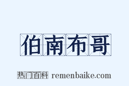 伯南布哥是什么意思的图片